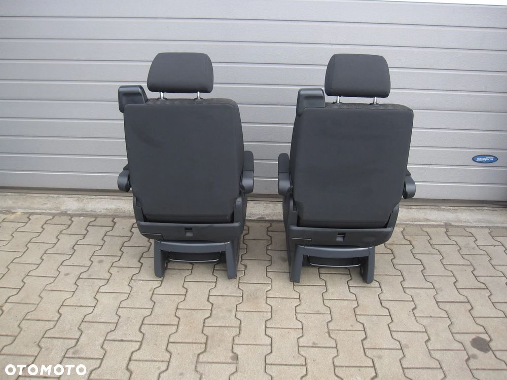 Vw T6 multivan fotel obrotowy koziołek 2 3 rząd - 7