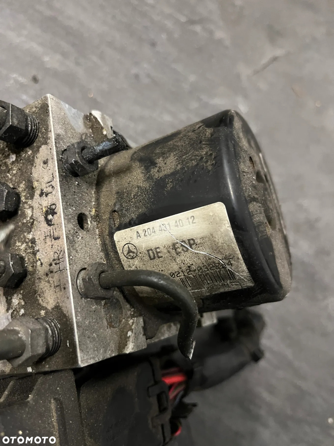 Pompa ABS Sterownik A2044314012 A2045453932 Mercedes W204 C-KLASA 2.2 cdi 651 2010r - 3