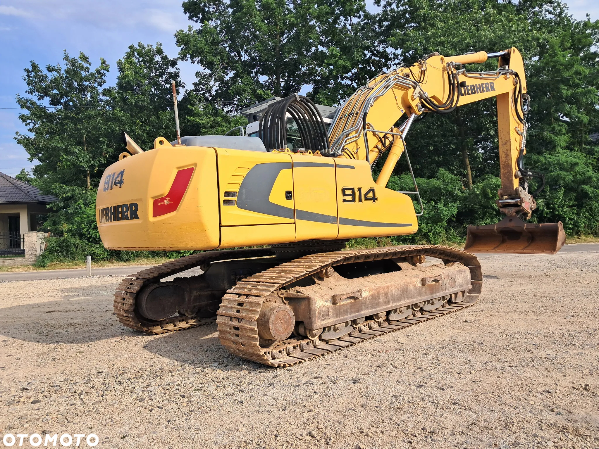 Liebherr R914C   Koparka Gąsienicowa Likufix - 6