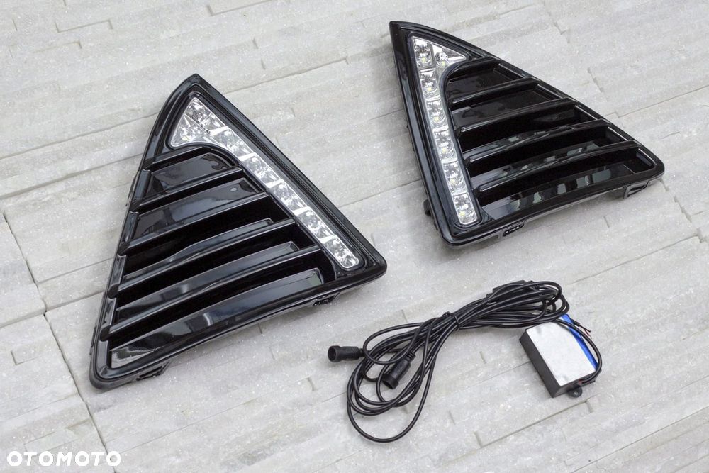 światła do jazdy dziennej drl led 14w ford focus mk3 iii 2010-2014 - 6