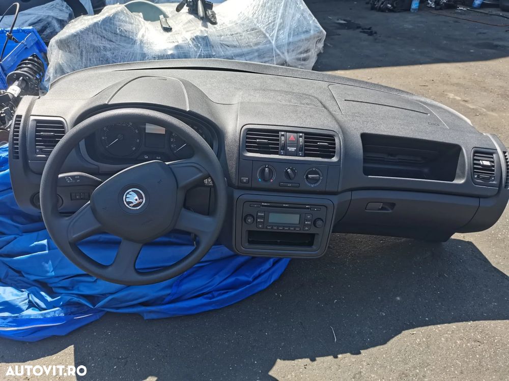 Plansa bord airbag-uri si centuri  Skoda Fabia 2 hatchback - 1