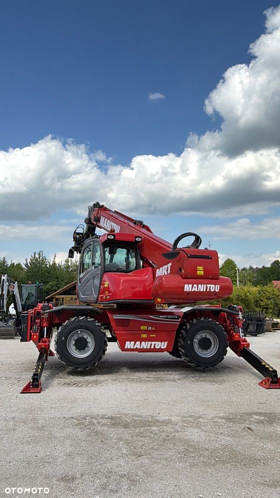 Manitou Ładowarka teleskopowa MANITOU ROTO Mrt 2540 + Privilage 360° obrotowa 2150 2550 bez Dpf i Adblue  PILOT sterowania Kosz Widły manitka silnik Mercedes  Wciagarka  1 właściciel KLIMA serwisowana Merlo - 5