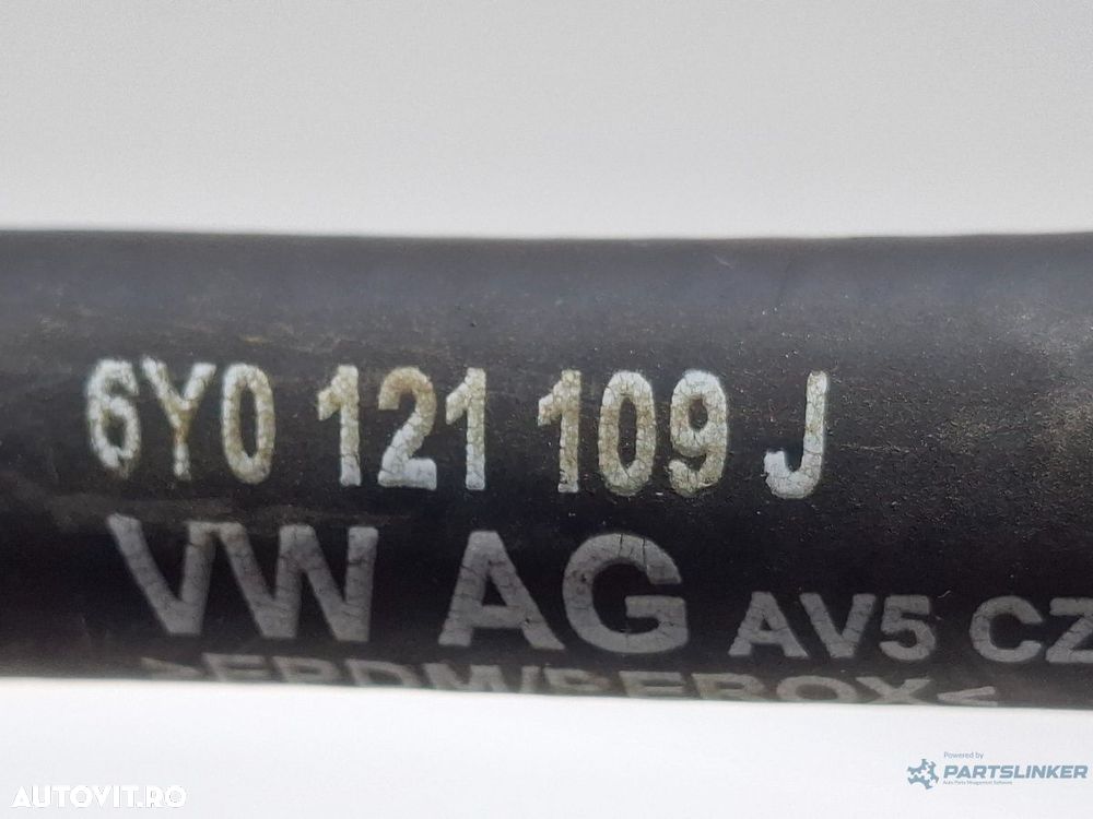 Furtun apa SKODA FABIA II 542 2006 - 2014 1.2 1.2 BBM, CHFA 6Y0121109J - 2