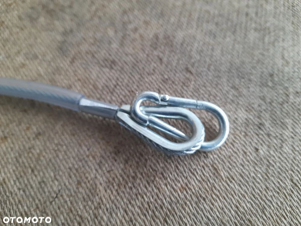 Linka zabezpieczająca z karabińczykami 74CM - 3