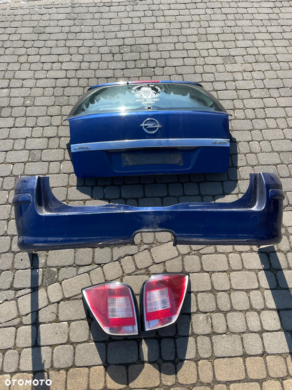 OPEL ASTRA H III zderzak tył tylny klapa lampa lewa prawa tył kombi Z21B LIFT