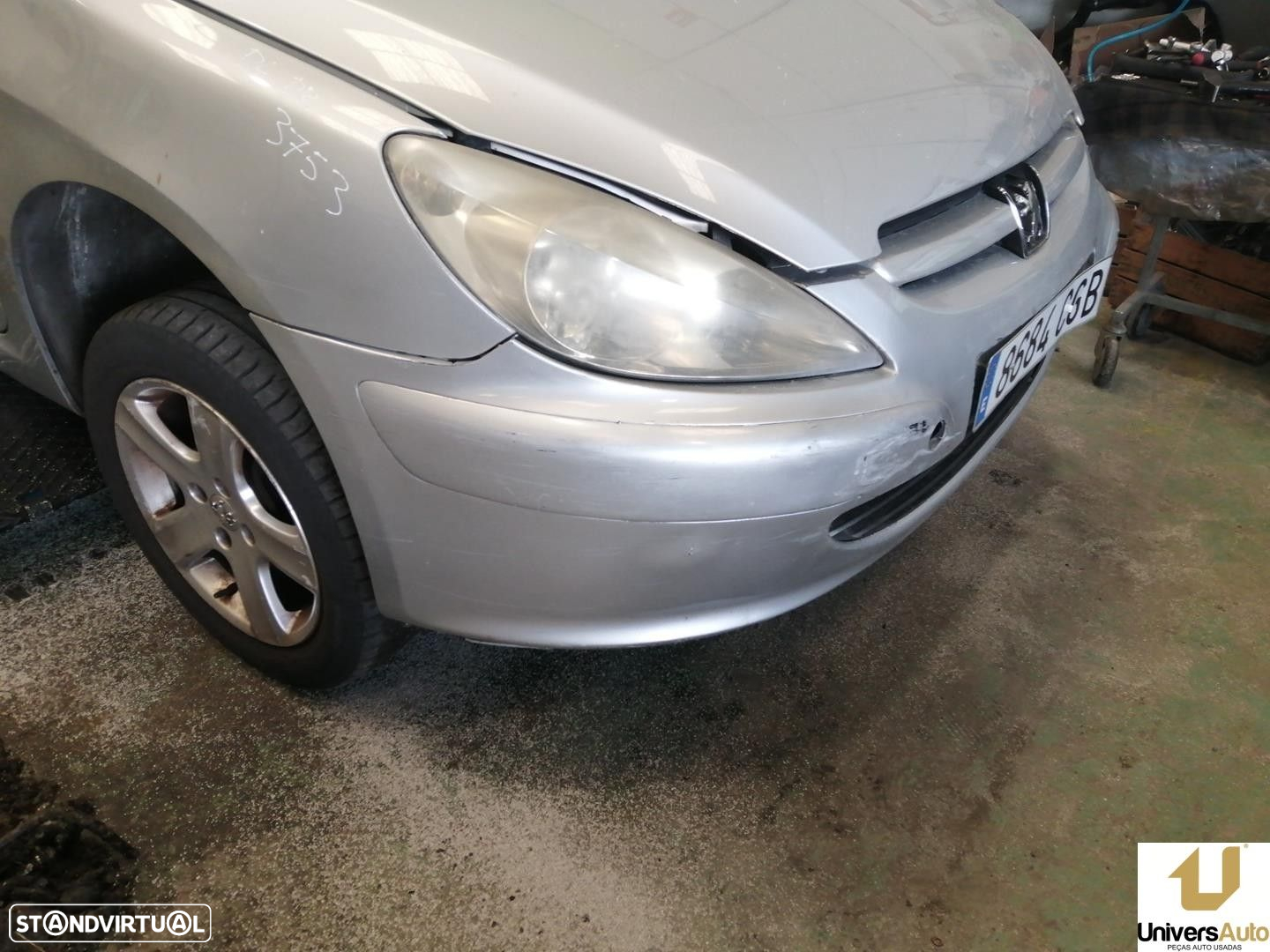 PARA-CHOQUES FRONTAL PEUGEOT 307 2003 - - 2