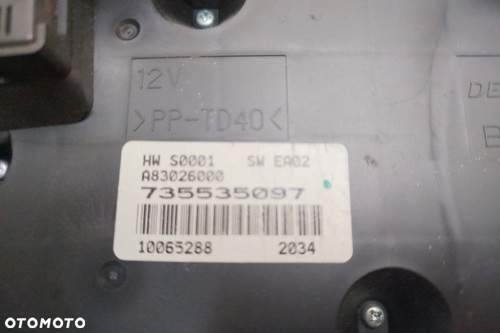 panel nawiewu z KLIMA 735535097 do Fiat Ducato III lift BOXER JUMPER 11-22r - 4