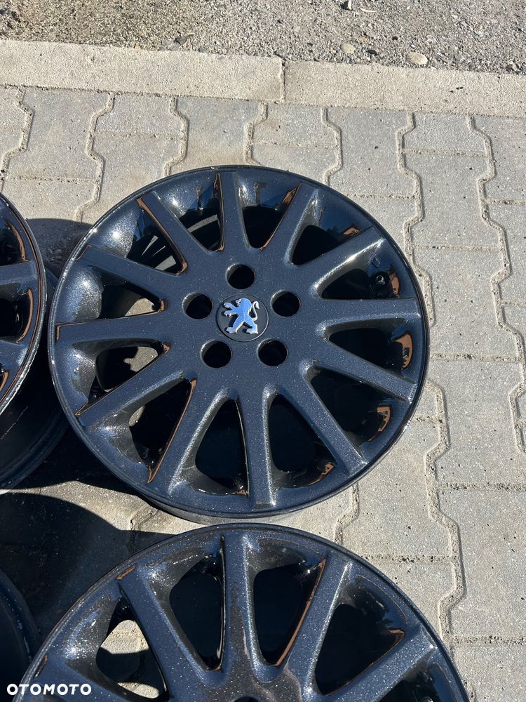 Alufelgi Peugeot Citroen 16 cali 5x108 Oryginalne czarne - 6