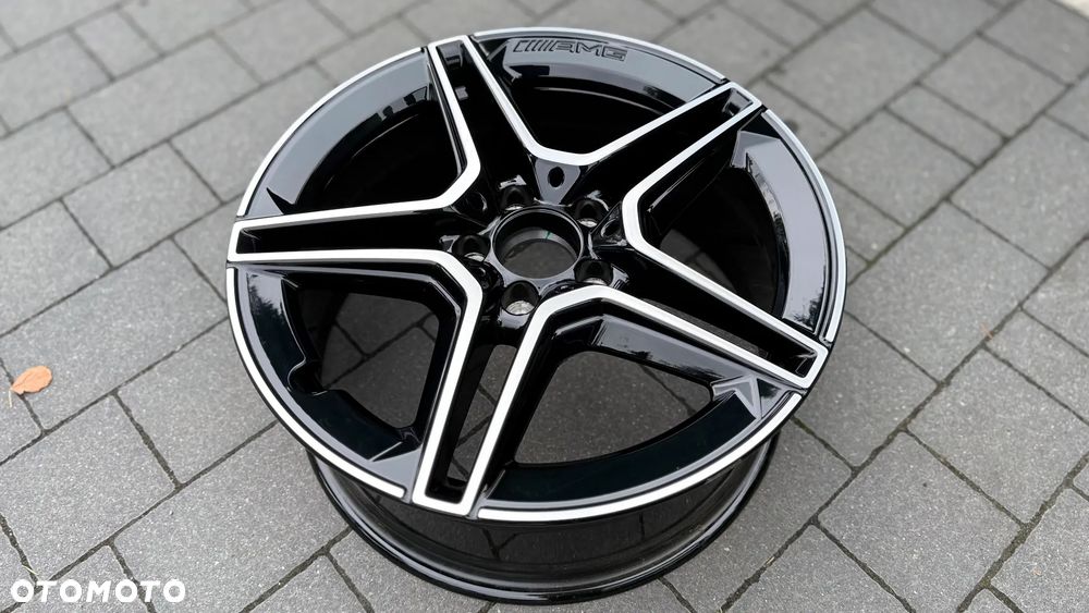 Alufelga aluminiowa Mercedes-Benz AMG OE 7.5" x r18 ET44 7.5J 5x112 felga koło c-klasa - 3