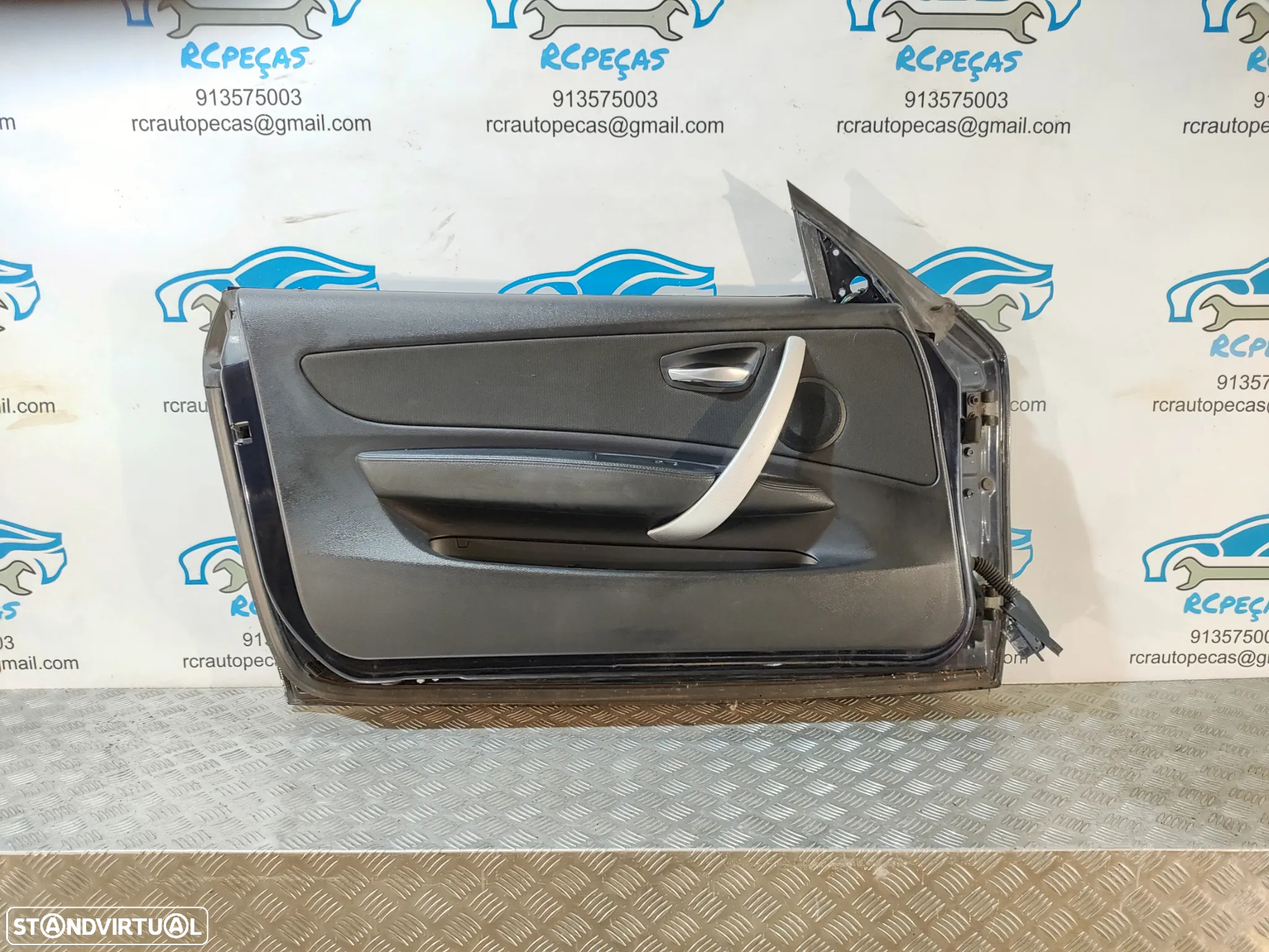 PORTA PORTAS FRENTE FRONTAL ESQUERDA BMW SERIE 1 E81 41007207445 7207445 FECHO ELEVADOR MOTOR PUXADOR VIDRO E82 COUPE E88 CABRIO - 7