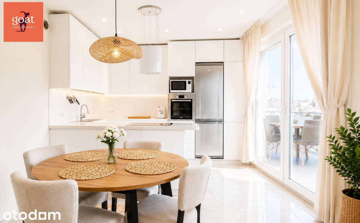 Śródmieście | 3 pok. 68m2 | Duży taras