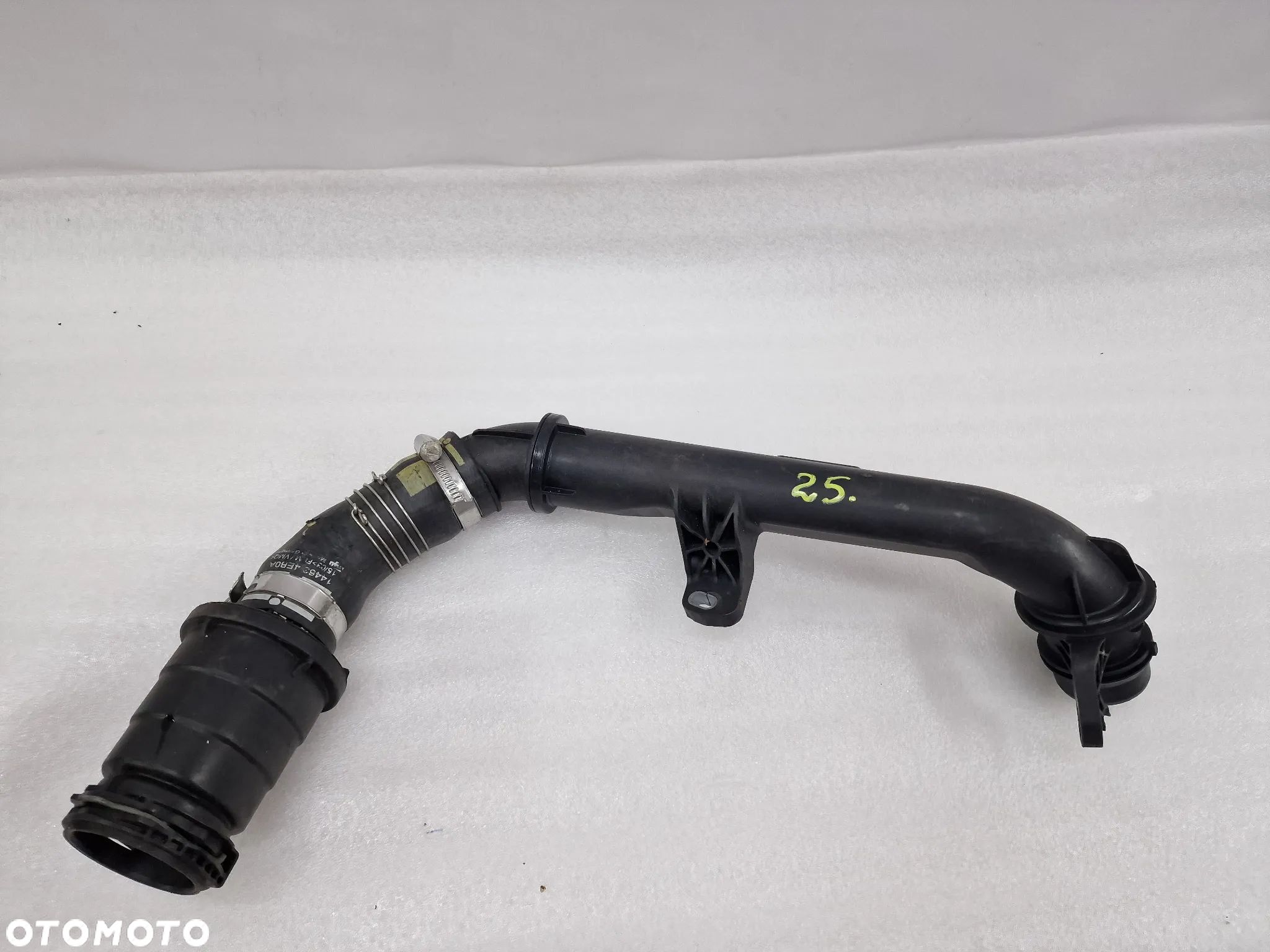 NISSAN QASHQAI II 1.6 DCI RURA / PRZEWÓD POWIETRZA TURBO / TURBINY / INTERCOOLERA , NR 144604EB03 / 1115760V01 / 144634EB0A / 1065337S02 , NR AUKCJI RD25 - 1