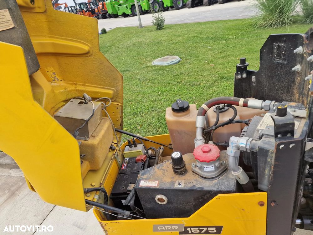 Ammann AMMANN 15.75, 1,5t, RADIOCOMANDA, lat tambur 0,8m, 2018, 491 ore functionare, tamburi tip picior de oaie 80% ok, lung 2,23m, inaltime 1,2m, latime 0,8m, motor YANMAR 14,8kW, STARE FOARTE  BUNA, posibilitate leasing-PROMOTIE 11.900 EUR+Tva - 3