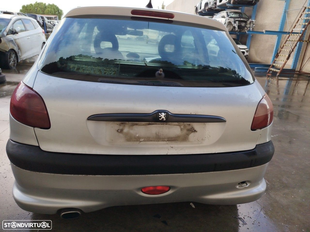 Pára-choques trás PEUGEOT 206 (2A/C) - 1