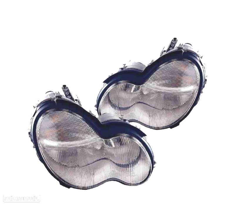 FAROIS OPTICAS OEM MERCEDES CLASSE C W203 00-04 - 1