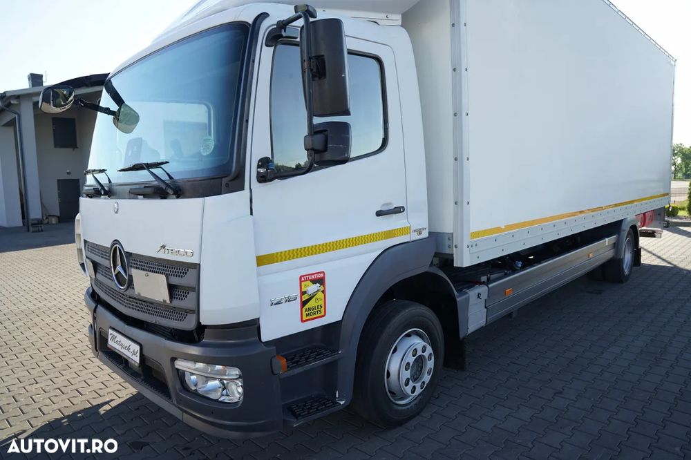Mercedes-Benz ATEGO 1218 / 4X2 / CONTAINER / DHOLLANDIA LIFT - 1.500 KG / ROLLER - 8