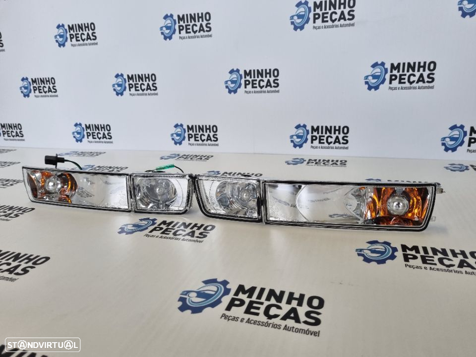Faróis Nevoeiro Com Pisca VW Golf 3 Cristal - 4