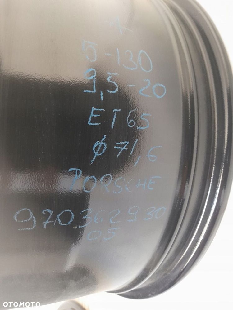 Felgi aluminiowe Porsche OE 97036293005 9.5" x 20" 5x130 ET65 - 15