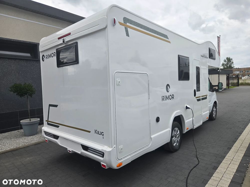 Rimor KILIG 5 Automat XENON NOWY ACC Truma Diesel Doposażony 6 Osobowy ZIMOWY Kamera Rolety Alu FV23% Model 2027 - 2
