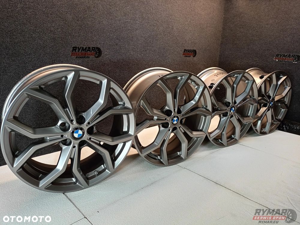 ŚLĄSK ALUFELGI 7.5X19" 5X112 ET32 ORYGINAŁ BMW X3 G01 X4 G02 KOMPLET - 1