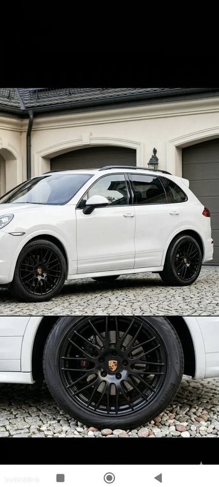 PORSCHE CAYENNE 20 5x130 Model Spyder Oryginalne Koła Felgi Opony Letnie - 4