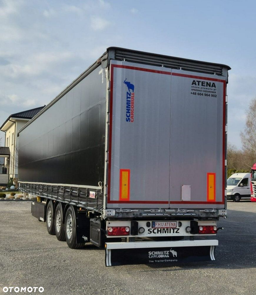 Schmitz Cargobull Firana Standard, Dach podnoszony, Oś podnoszona - 12