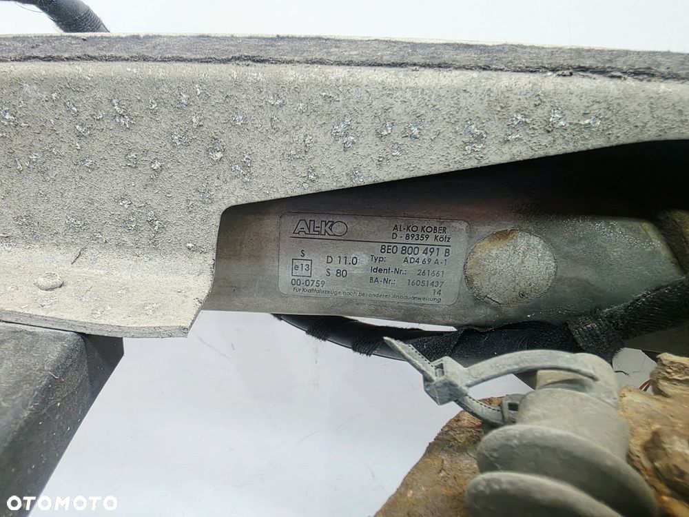 BELKA HAKA HOLOWNICZEGO + MODUŁ AL-KO AUDI A4 B7 8E0800491B 8E0907383B - 11