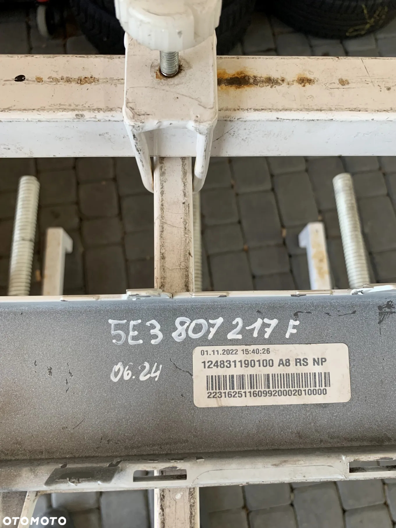 Image Škoda Octavia 4 IV RS 20r SPR Přední nárazník 2020 - 5E3807217F