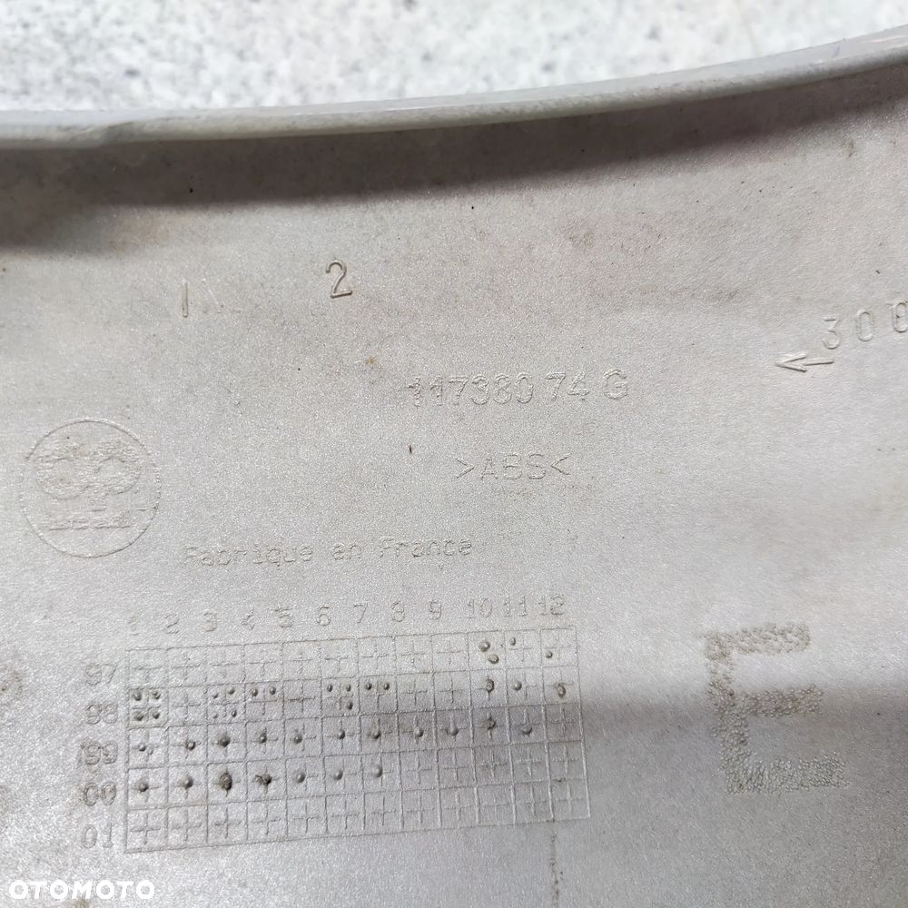 Pług, płoza, owiewka, osłona Peugeot Elyseo - 14