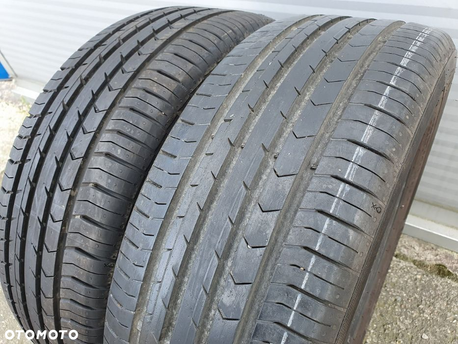 2x Opony letnie 205/55/17 CONTINENTAL PremiumContact 5 - 95V XL 99% - 5