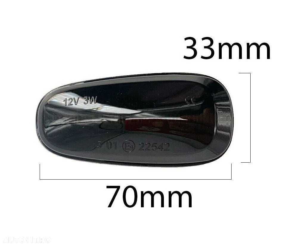 Semnalizari Dinamice aripa Opel Zafira A 1999-2005 Astra G 1998-2009 - 3