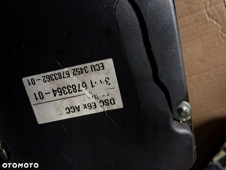 BMW E60 E61 POMPA STEROWNIK ABS ACC 6783364 - 2