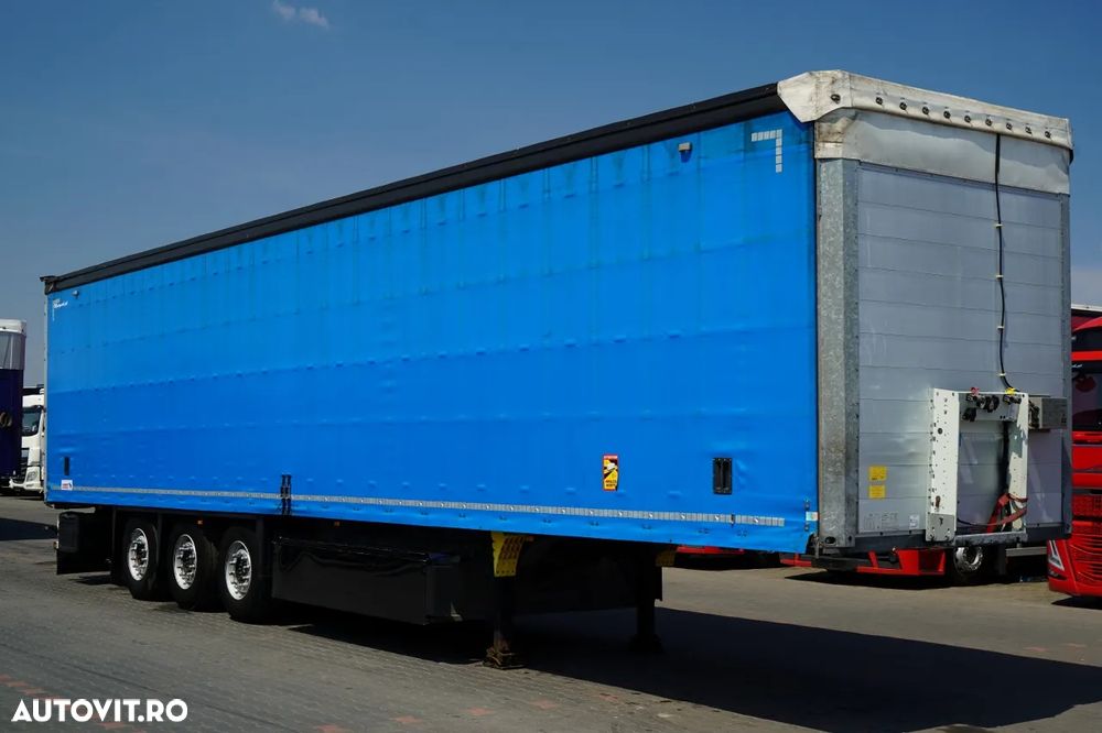 Schmitz Cargobull CORTINĂ / STANDARD / TRANSPALET / SISTEM RSAB / AXĂ RIDICATĂ / AXE SCHMITZ / 2019 / - 8