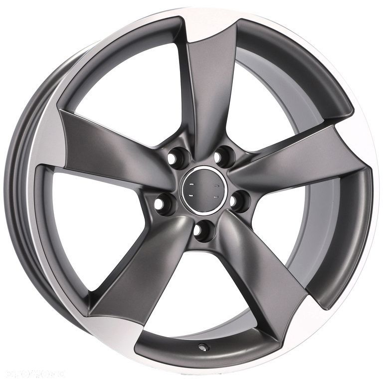 4x Felgi 17 m.in. do AUDI A3 8P 8Y 8V A4 B5 B6 B7 B8 A6 C5 C6 C7 A8 D2 Rotor Style - BK217 - 10