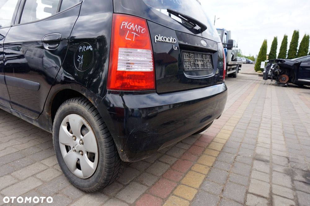 ZDERZAK TYLNY PICANTO I Z1  CZARNY KIA 2003-2007 - 4