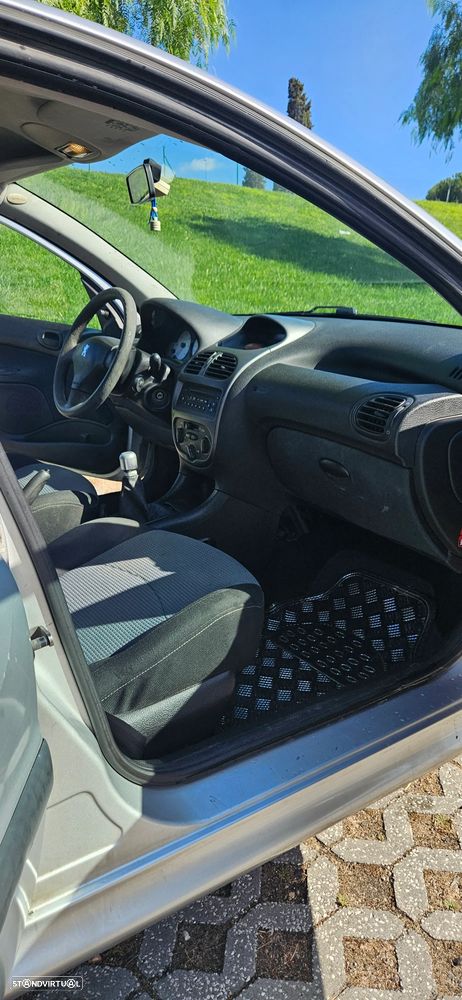 Peugeot 206 1.4 HDi Black & Silver - 8