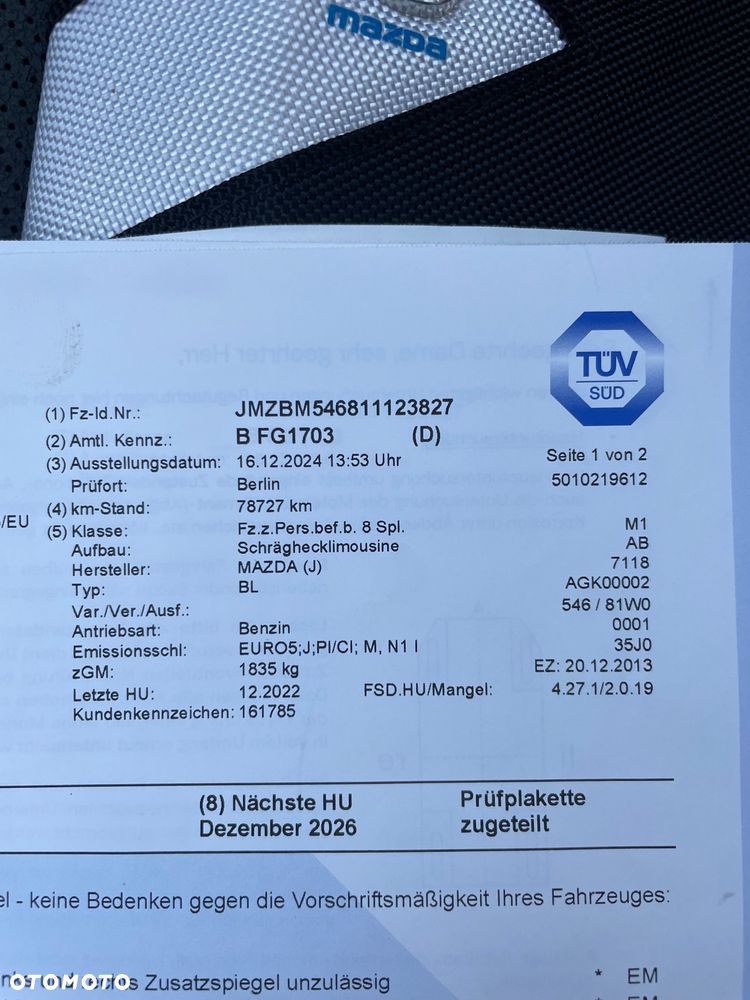 Mazda 3 SKYACTIV-G 120 Automatik Sports-Line - 23
