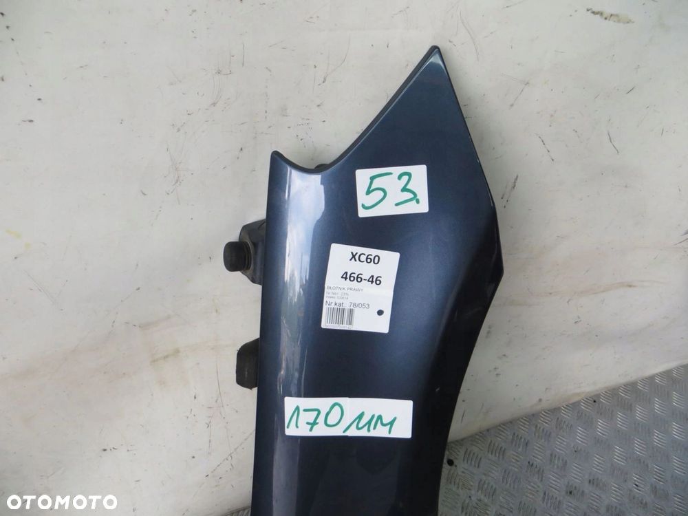 VOLVO XC60 BŁOTNIK PRAWY PRZÓD 466- 08-13 - 6