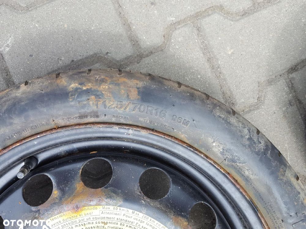 SEAT LEON II ALTEA A3 8P KOŁO DOJAZDOWE 16 5X112 - 6