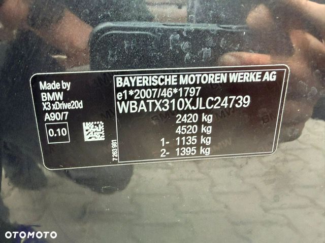 BMW X3 xDrive20d M Sport Edition - 19