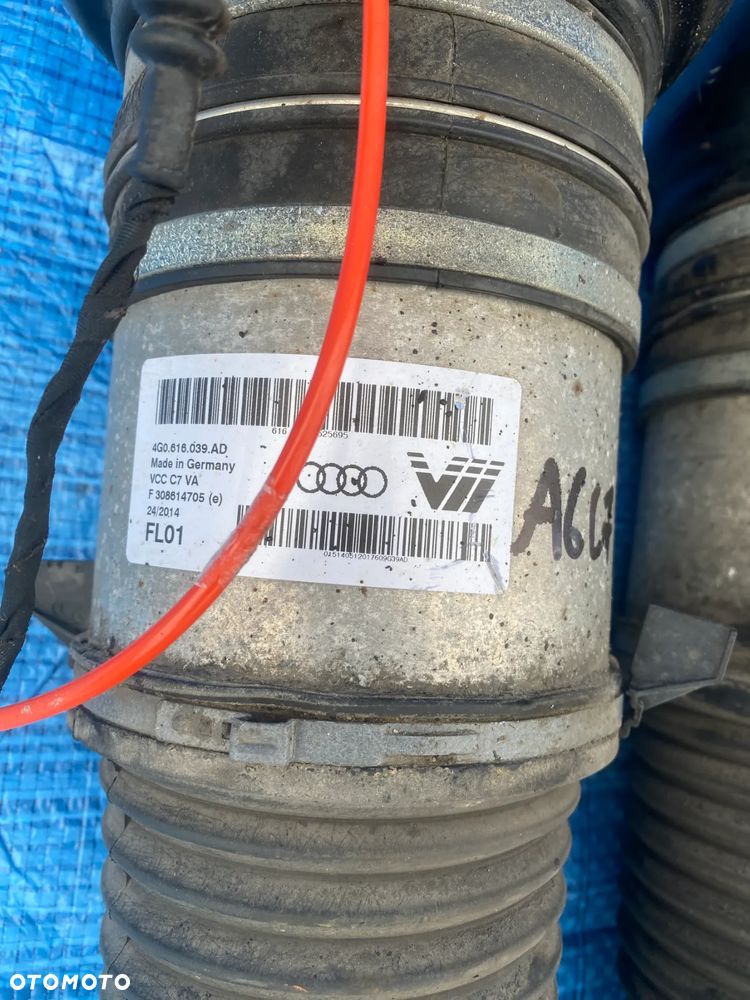 AUDI A6 C7 AMORTYZATOR PNEUMATYCZNY PRZÓD LEWY PRAWY 4G0616039AD - 5