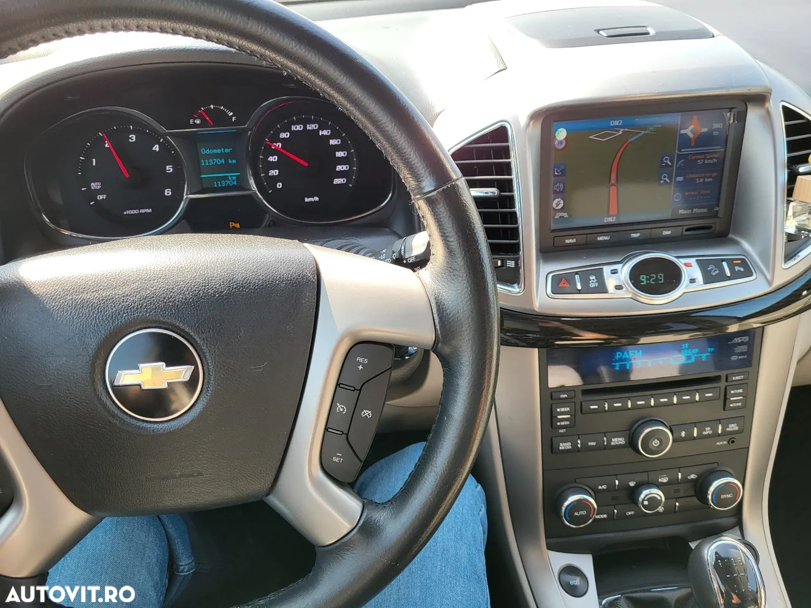 Chevrolet Captiva 2.2D AWD 7 locuri LTZ black leather - 9
