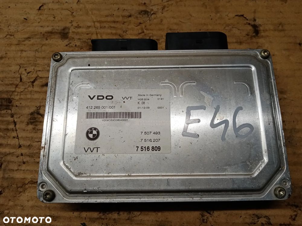 Komputer sterownik VALVETRONIC BMW 3 E46 1.8i 7516809 - 4