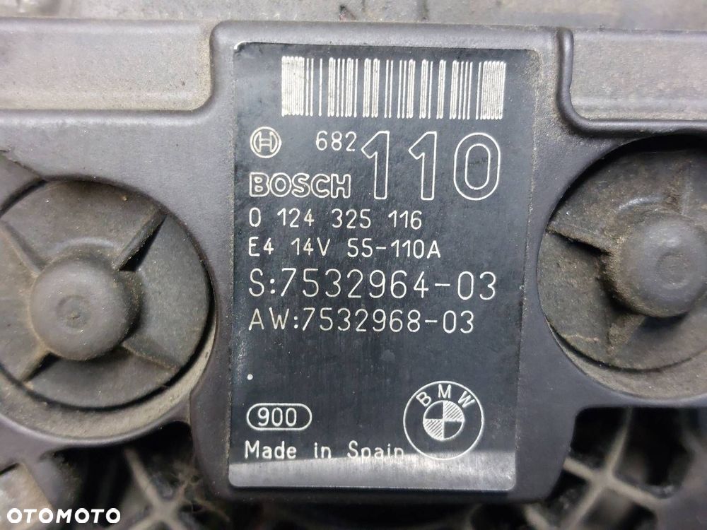 ALTERNATOR BMW E87 116i 1.6 16V N45 7532964 - 5