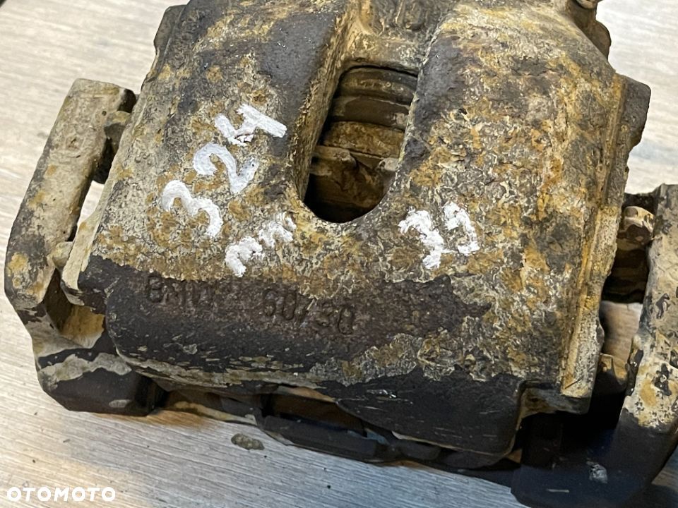 Zaciski hamulcowe przednie duże tarcze komplet Bmw e39 60/30 324mm 530d 540i - 4