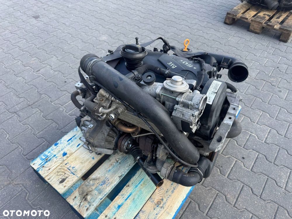 SILNIK KOMPLETNY 1.9 TDI BXE SKRZYNIA BIEGÓW JCR VW GOLF V 2007 - 4