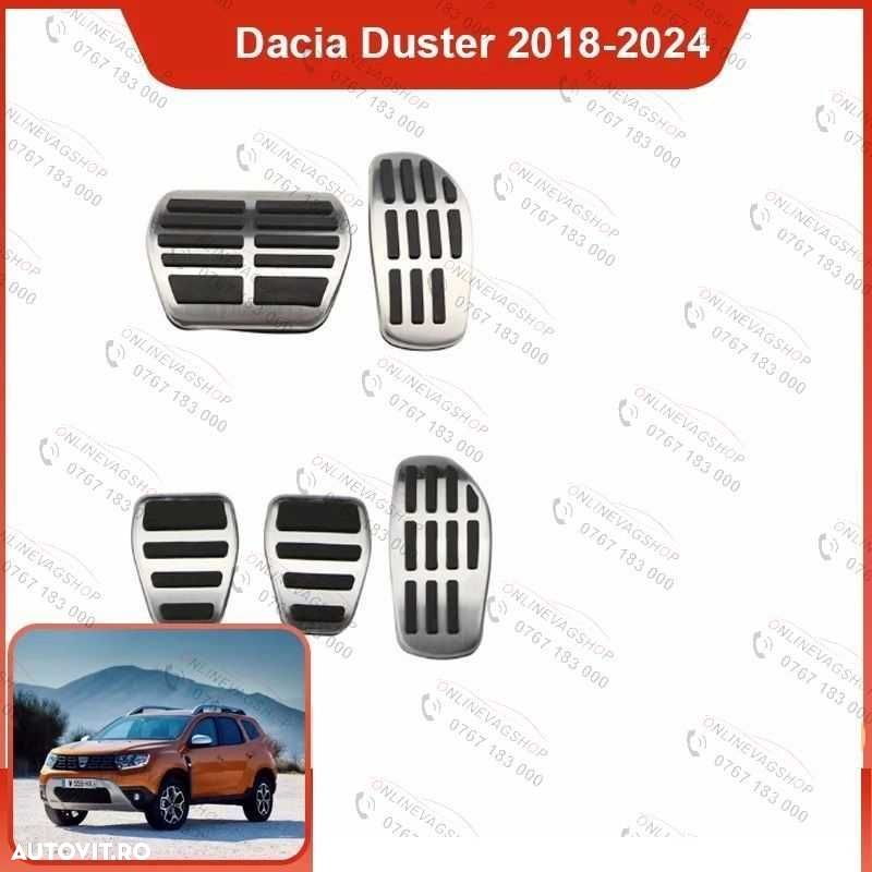 Set pedale inox Renault Clio,Captur,Arkana,Kadjar,Koleos,Dacia Duster - 2