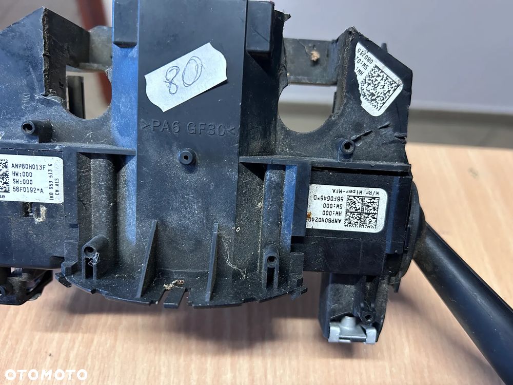 Przełacznik zespolony manetka volkswagen seat skoda 1K0953513G 1K0953519J - 5