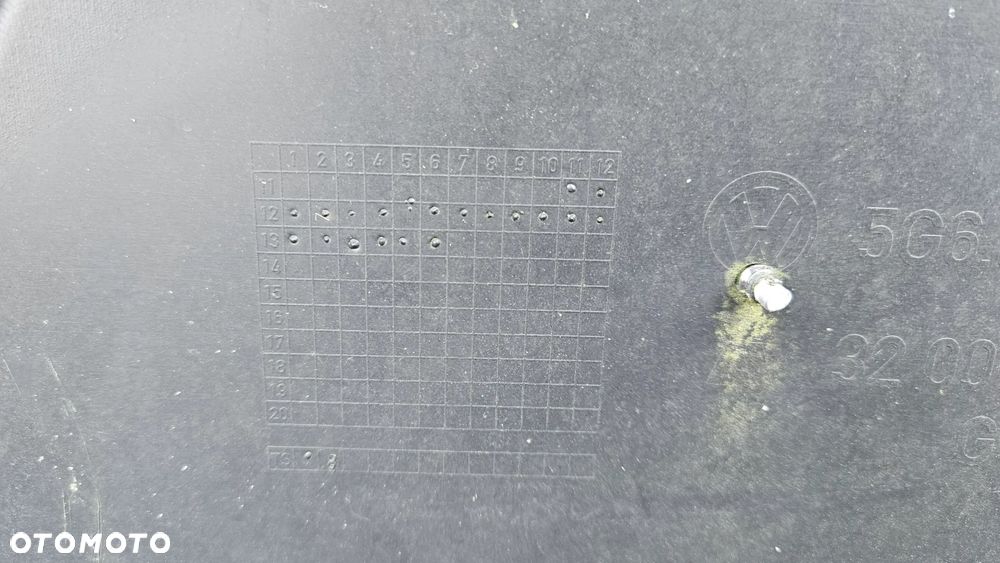 VW GOLF VII 7 HB HATCHBACK Zderzak tył Zderzak tylny 4x PDC czujniki parkowania 5G6807421 - 24