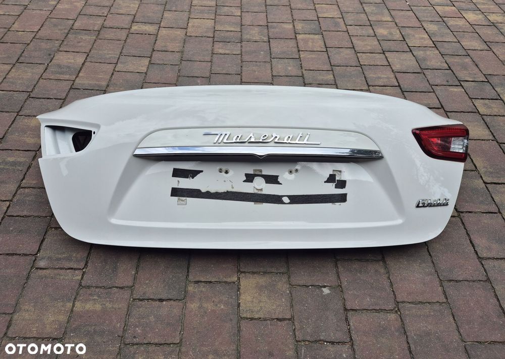 klapa bagaznika maserati ghibli - 1